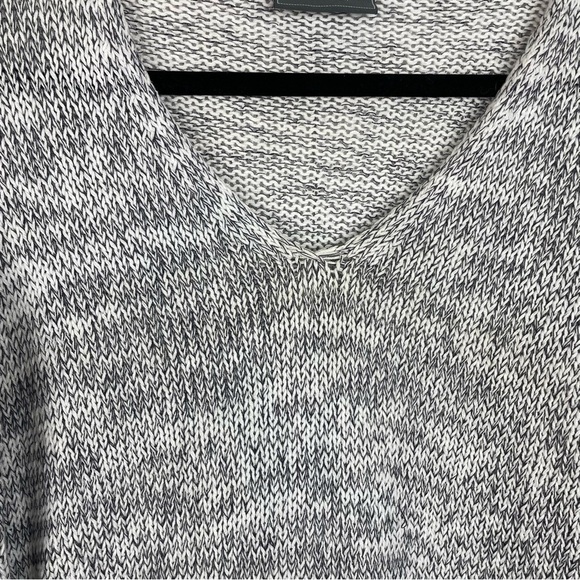 Wooden Ships Gray White Open Weave Sweater S/M - Picture 6 of 6